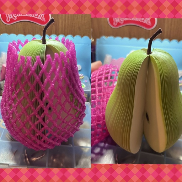 💌🖤 FWP Novelty Pear Memo Sheets! - Picture 1 of 1